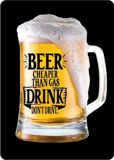 Playing Cards - Beer is Cheaper Than Gas